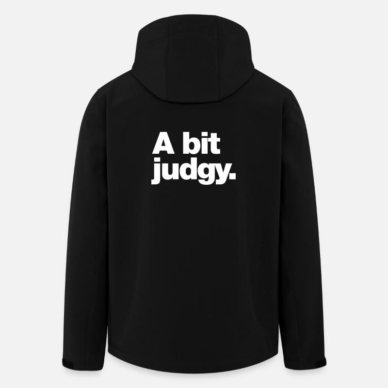 Un peu de jugement - Veste softshell homme en polyester recyclé Stanley/Stella - noir