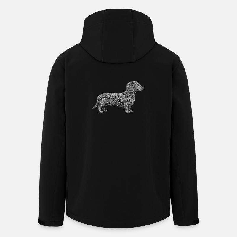 Teckel - Veste softshell homme en polyester recyclé Stanley/Stella - noir