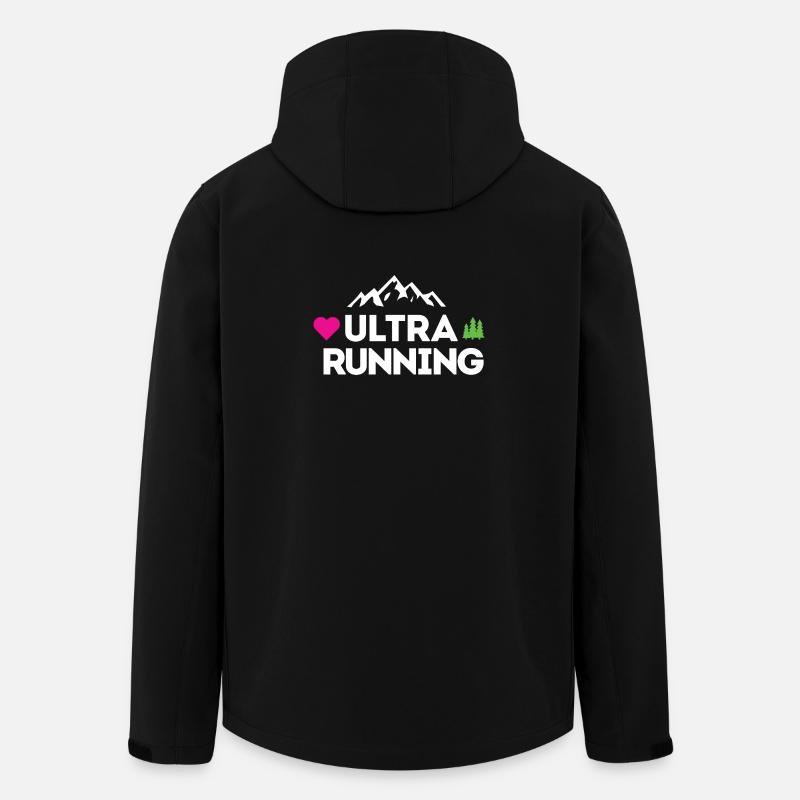 Ultra Running – My Love - Men’s Recycled Softshell Jacket by Stanley/Stella - black