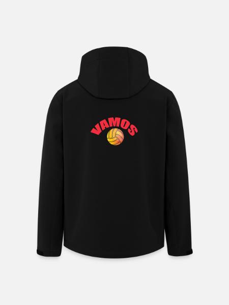Vamos - Veste softshell homme en polyester recyclé Stanley/Stella - noir