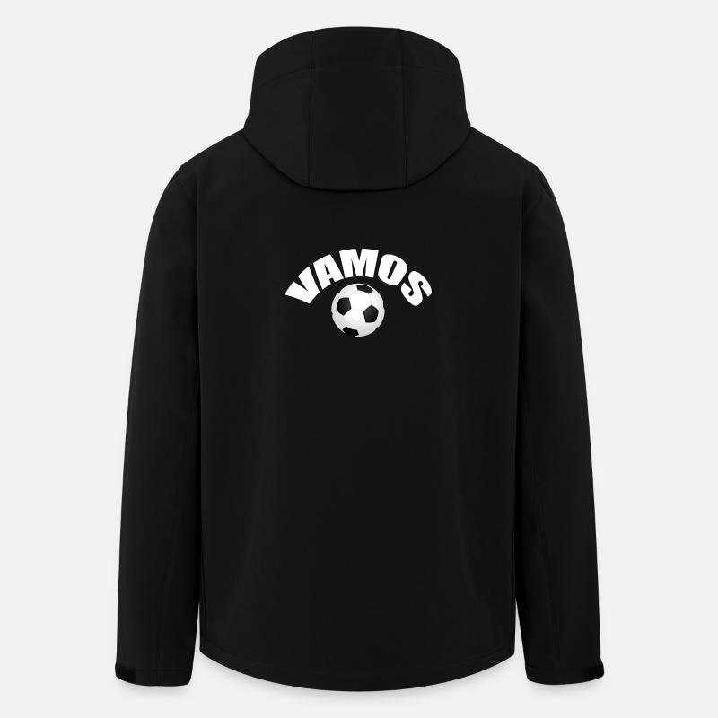 VAMOS - Recycelte Männer Softshell-Jacke von Stanley/Stella - Schwarz