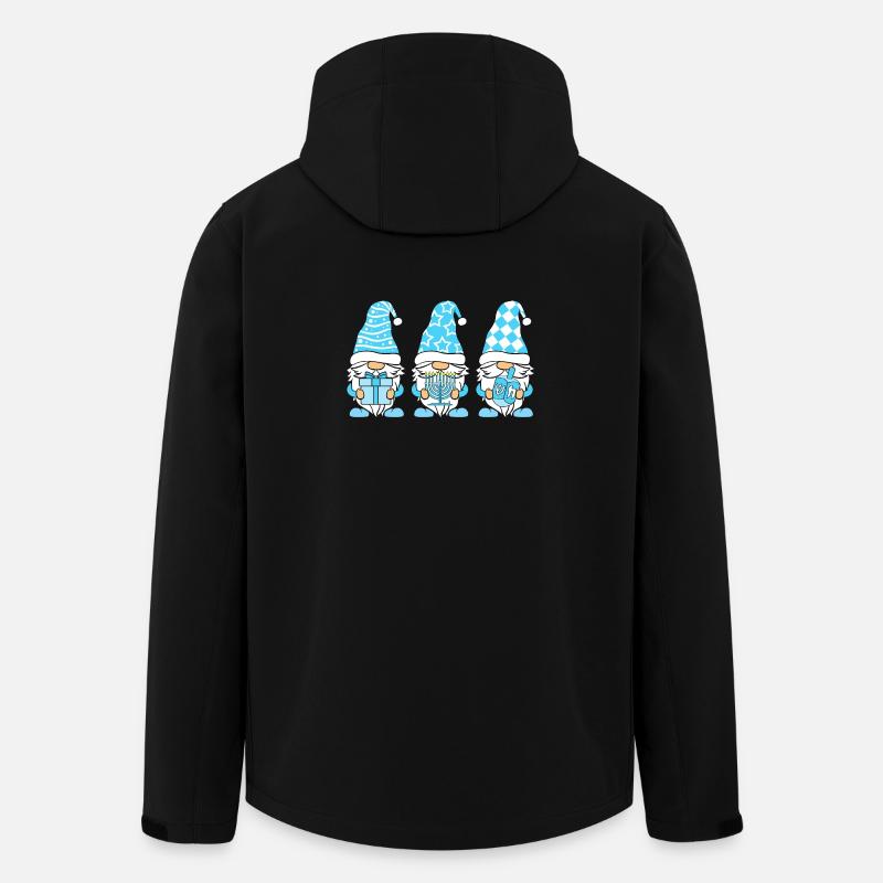 Chanukkah Hanukah Hanukkah Chai - Men’s Recycled Softshell Jacket by Stanley/Stella - black