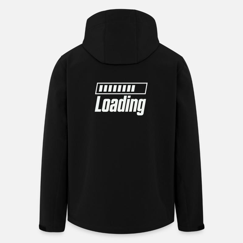 Chargement de la barre de chargement - Veste softshell homme en polyester recyclé Stanley/Stella - noir