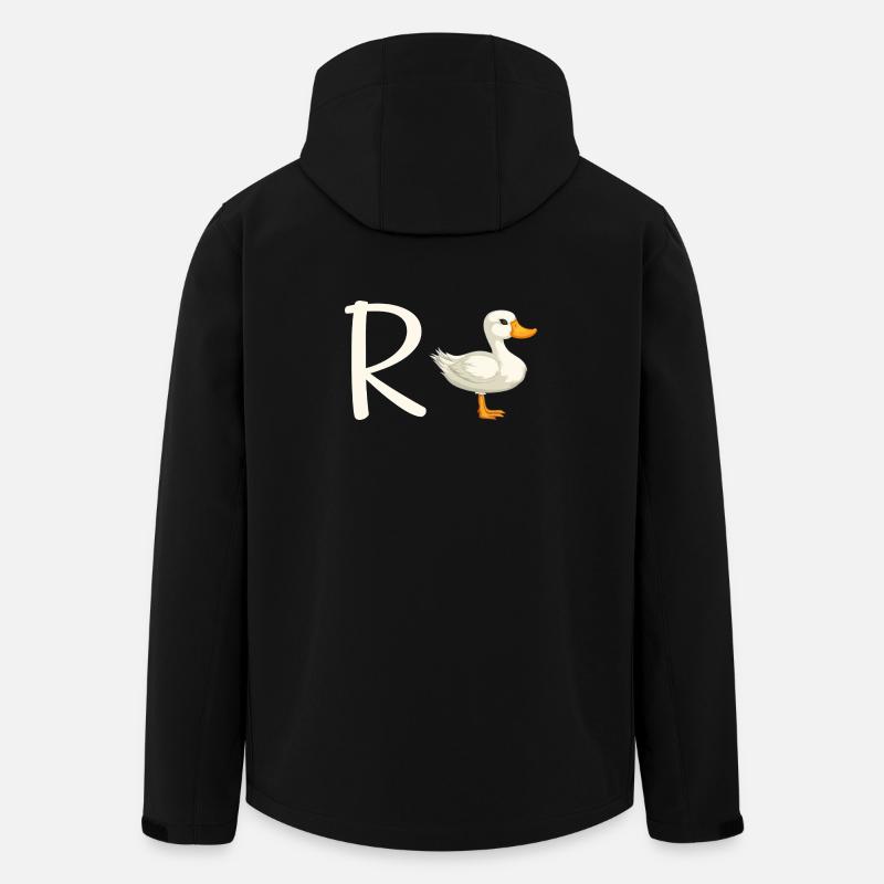 Rente mit Ente - Recycelte Männer Softshell-Jacke von Stanley/Stella - Schwarz