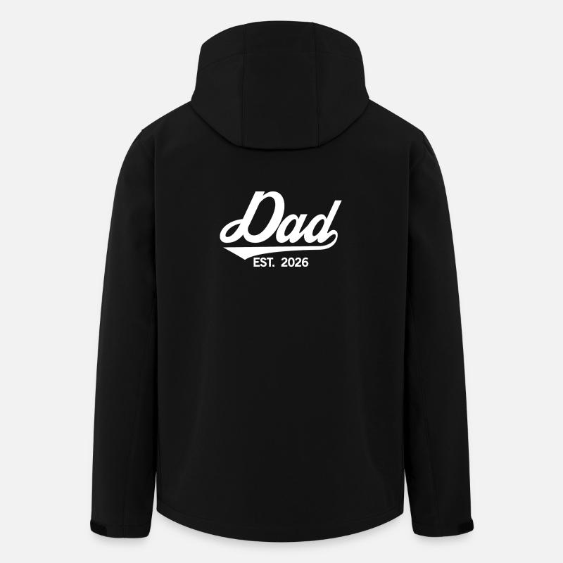 Fondation du père en 2026 - Veste softshell homme en polyester recyclé Stanley/Stella - noir