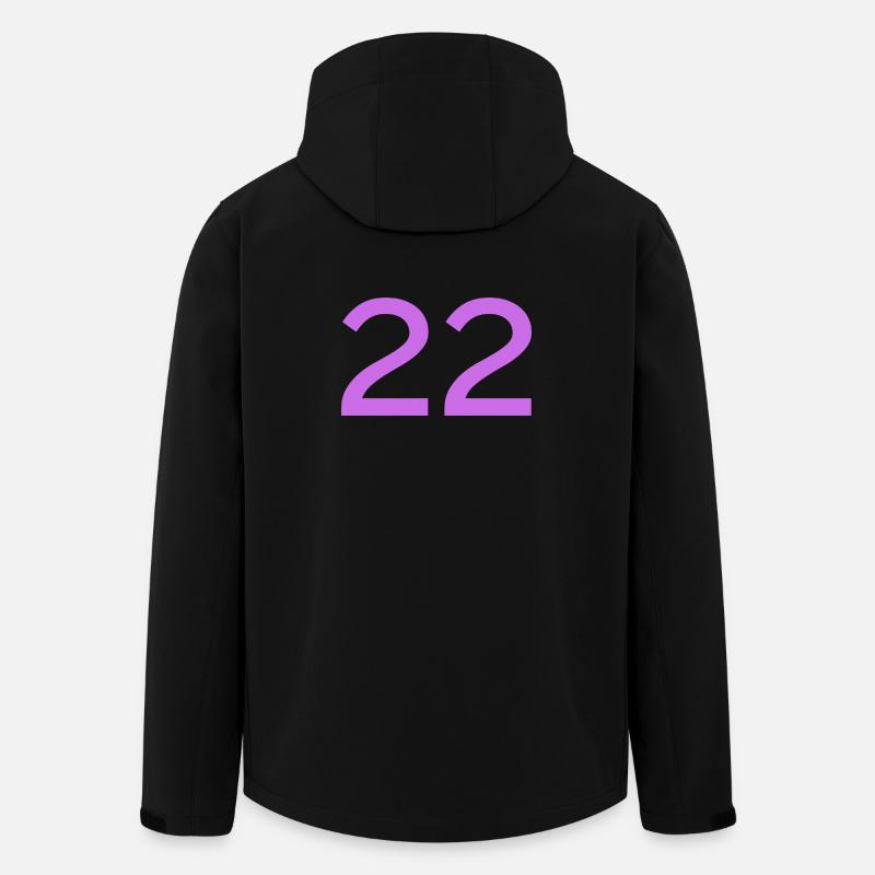 22 - Recycelte Männer Softshell-Jacke von Stanley/Stella - Schwarz