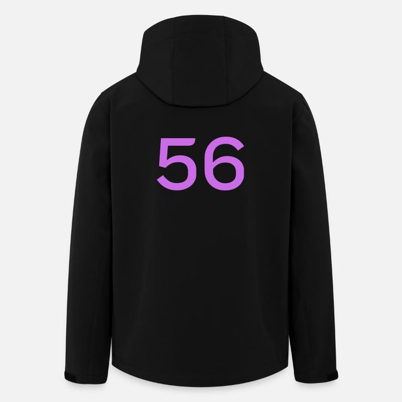 56 - Men’s Recycled Softshell Jacket by Stanley/Stella - black