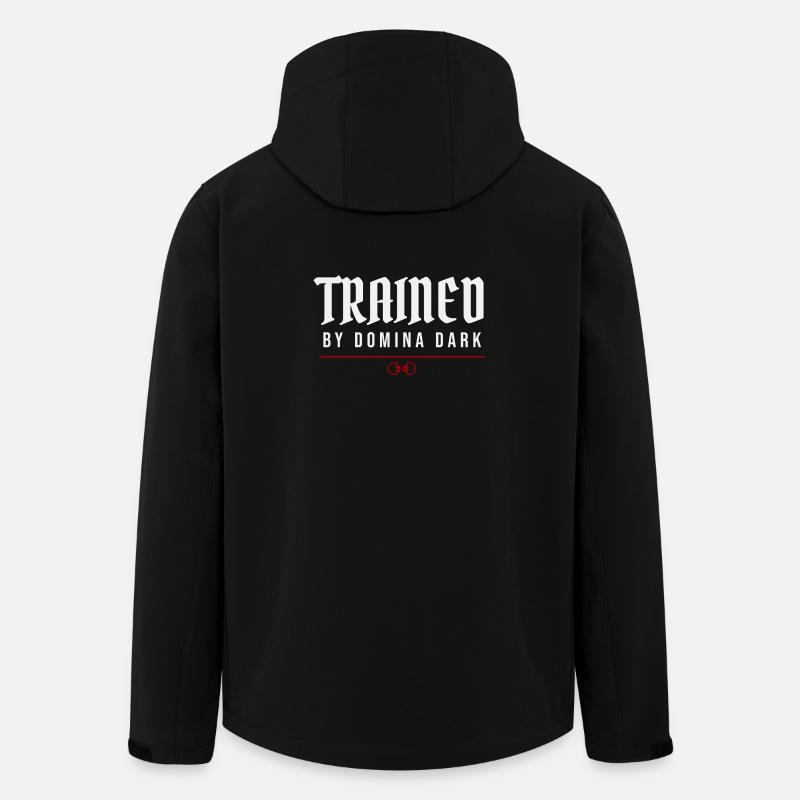 Trained By Domina Dark – Submission Identity - Men’s Recycled Softshell Jacket by Stanley/Stella - black