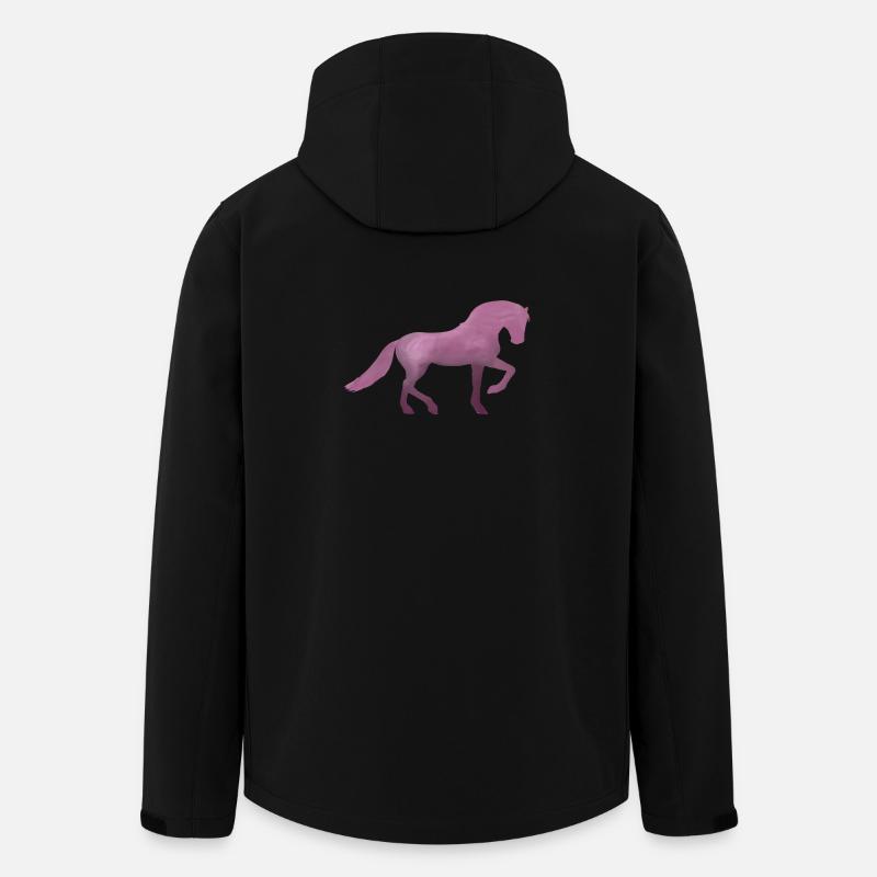 Grâce - Veste softshell homme en polyester recyclé Stanley/Stella - noir