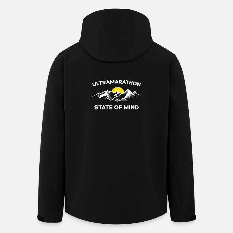 Ultramarathon - État d’ - Veste softshell homme en polyester recyclé Stanley/Stella - noir