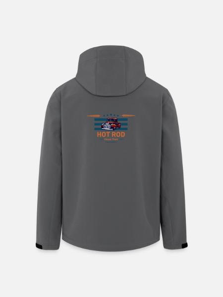 Hot Rod / Hot Rods - Recycelte Männer Softshell-Jacke von Stanley/Stella - Schwarz