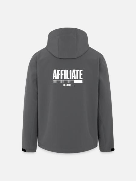 Affiliate Loading Online Business Affiliate - Men’s Recycled Softshell Jacket by Stanley/Stella - black