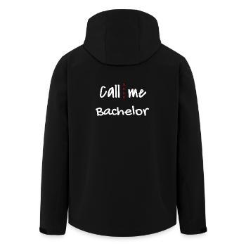 Bachelor 2026 Graduation Graduation - Men’s Recycled Softshell Jacket by Stanley/Stella - black - Back - AI Model Male 185 light (185cm)
