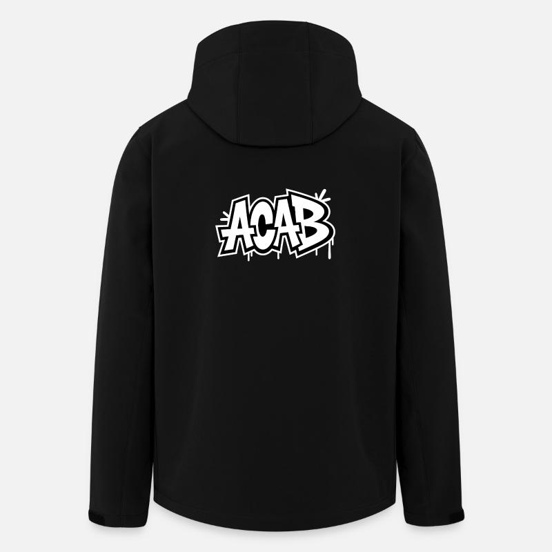 ACAB - Anti-Cops Tee - Men’s Recycled Softshell Jacket by Stanley/Stella - black