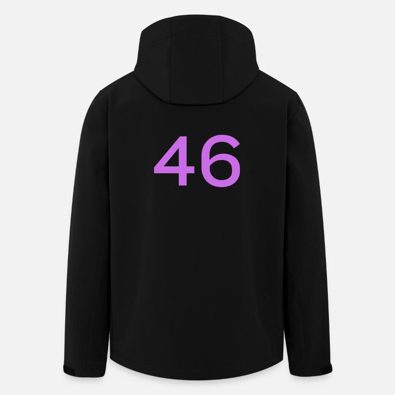46 - Recycelte Männer Softshell-Jacke von Stanley/Stella - Schwarz