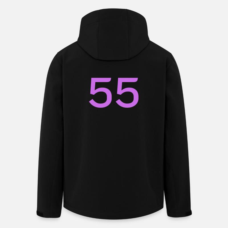 55 - Veste softshell homme en polyester recyclé Stanley/Stella - noir