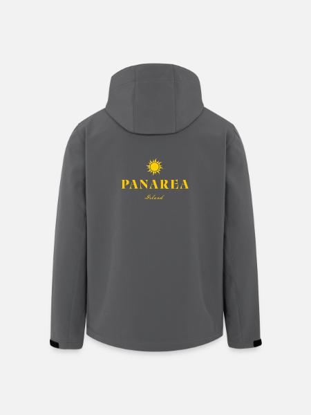 Panarea Island Sun - Men’s Recycled Softshell Jacket by Stanley/Stella - black