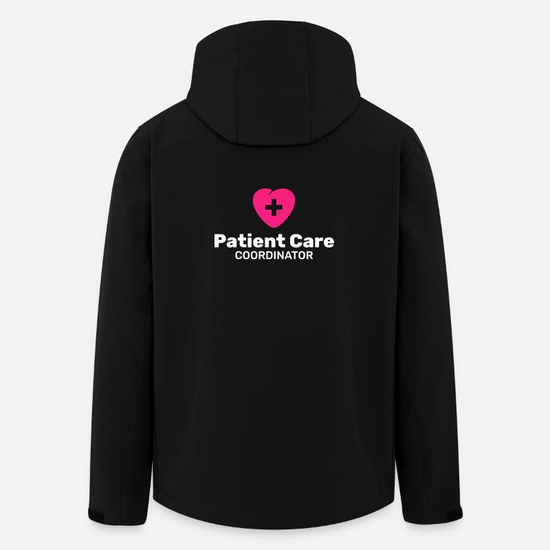 Patient Care Coordinator - Men’s Recycled Softshell Jacket by Stanley/Stella - black