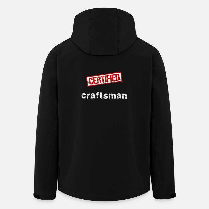 Artisan - Veste softshell homme en polyester recyclé Stanley/Stella - noir