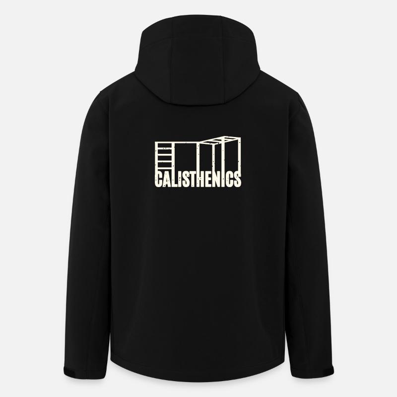 Calisthenics - Recycelte Männer Softshell-Jacke von Stanley/Stella - Schwarz