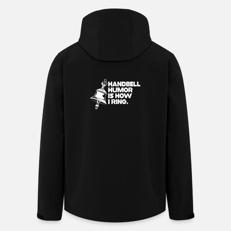 Choir Music Instrument Handbell Choir - Men’s Recycled Softshell Jacket by Stanley/Stella - black