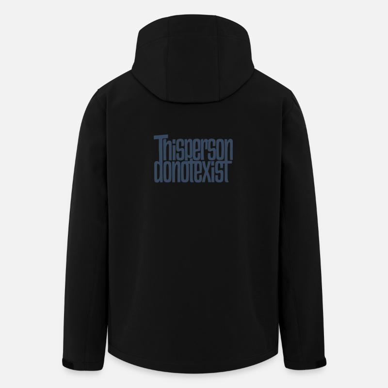 ThisPersonNichtExistExist. - Recycelte Männer Softshell-Jacke von Stanley/Stella - Schwarz