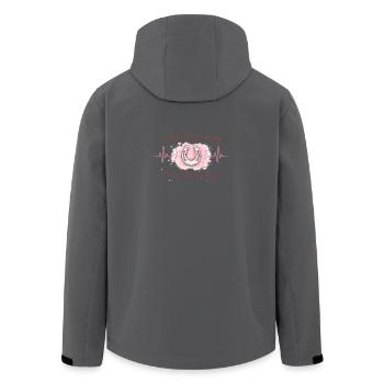 Ton sabot Battre mon cœur Chemise de cavalier - Veste softshell homme en polyester recyclé Stanley/Stella - noir - Dos - AI Model Male 185 light (185cm)