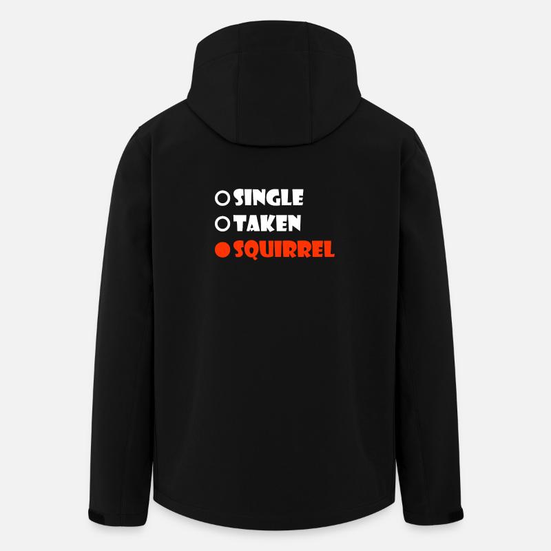 Écureuil Pris à l’Unité - Veste softshell homme en polyester recyclé Stanley/Stella - noir
