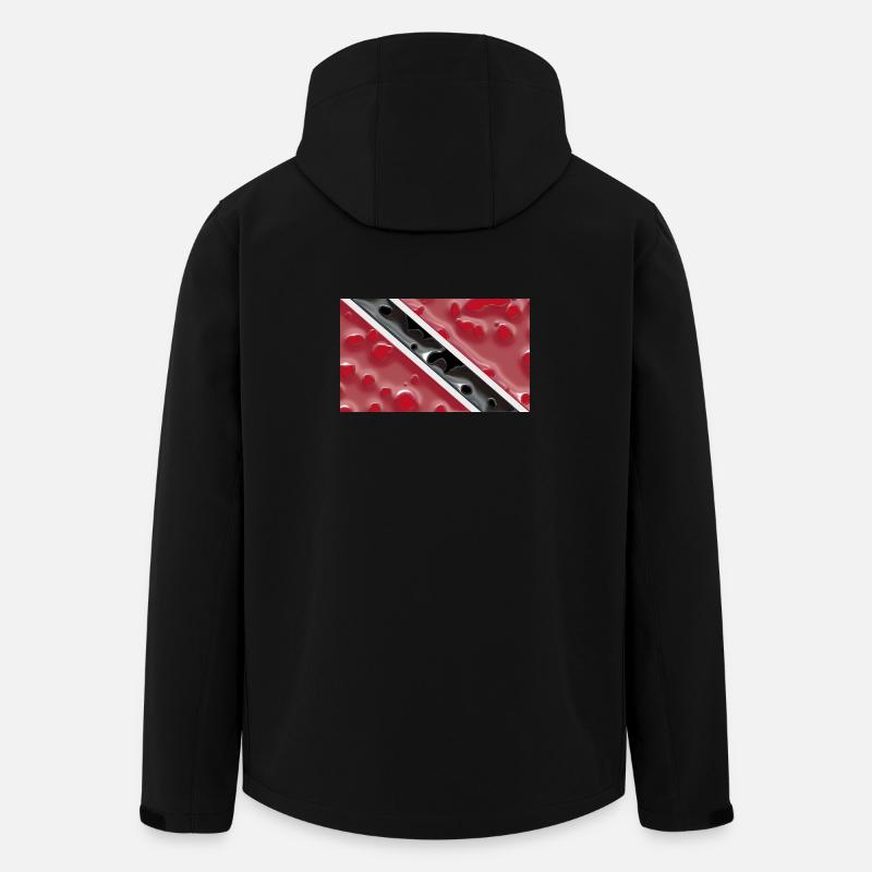 Land Tobago - Recycelte Männer Softshell-Jacke von Stanley/Stella - Schwarz
