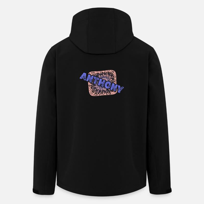Anthony - Men’s Recycled Softshell Jacket by Stanley/Stella - black