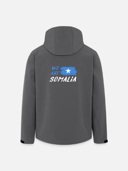 We are Somalia - Men’s Recycled Softshell Jacket by Stanley/Stella - black