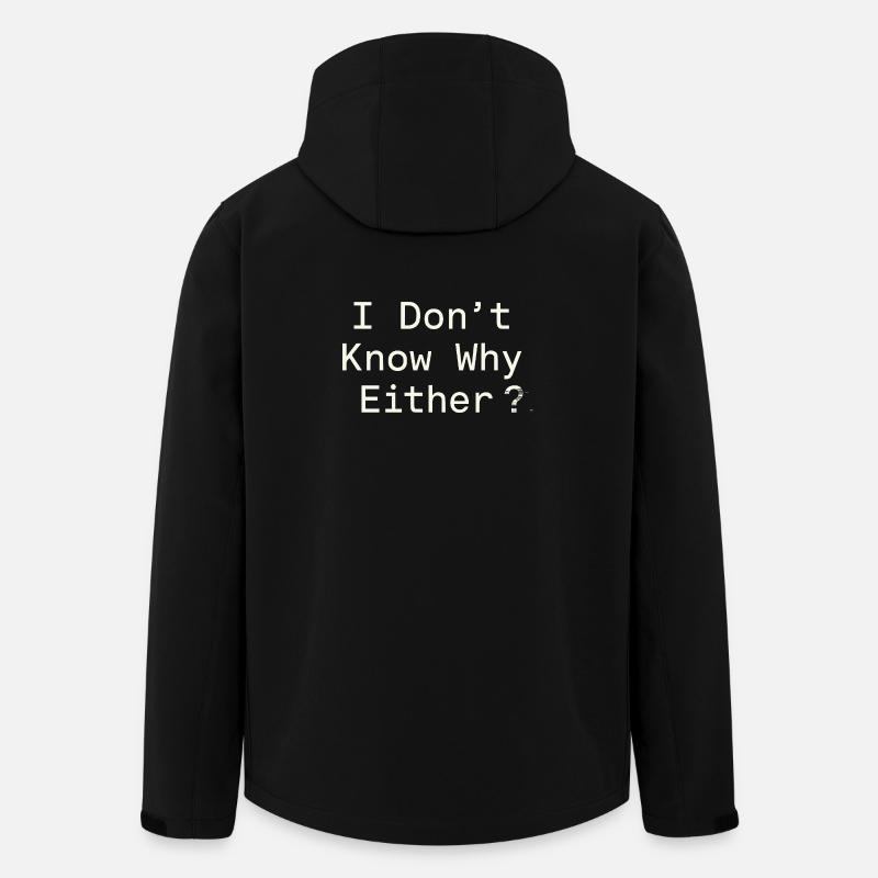 Ethischer Nihilismus, Existenzieller Humor, - Recycelte Männer Softshell-Jacke von Stanley/Stella - Schwarz