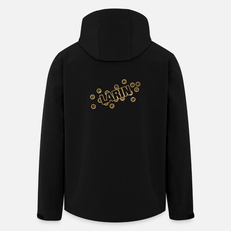 Gift for Larin - Men’s Recycled Softshell Jacket by Stanley/Stella - black