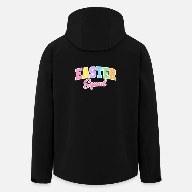Easter Squad Ostern - Recycelte Männer Softshell-Jacke von Stanley/Stella - Schwarz