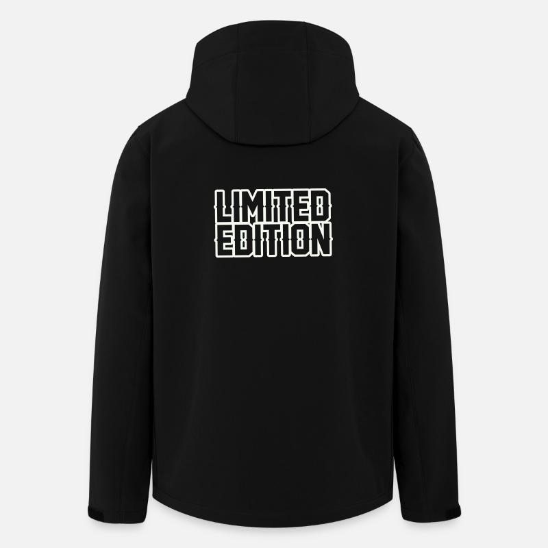 Limited Edition: Geometric Contour - Men’s Recycled Softshell Jacket by Stanley/Stella - black
