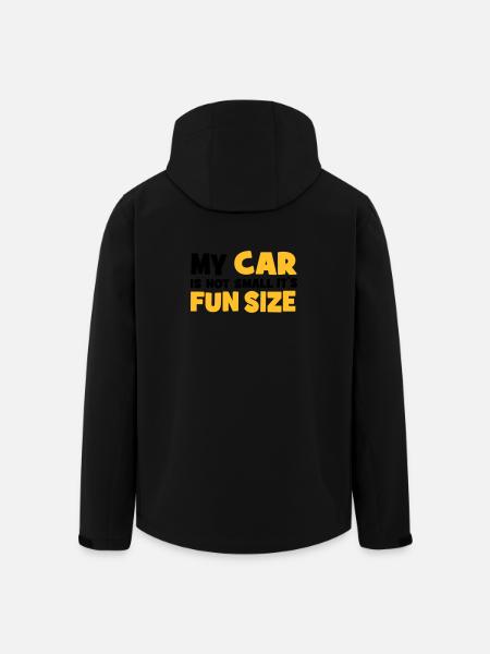 Small car - Veste softshell homme en polyester recyclé Stanley/Stella - noir