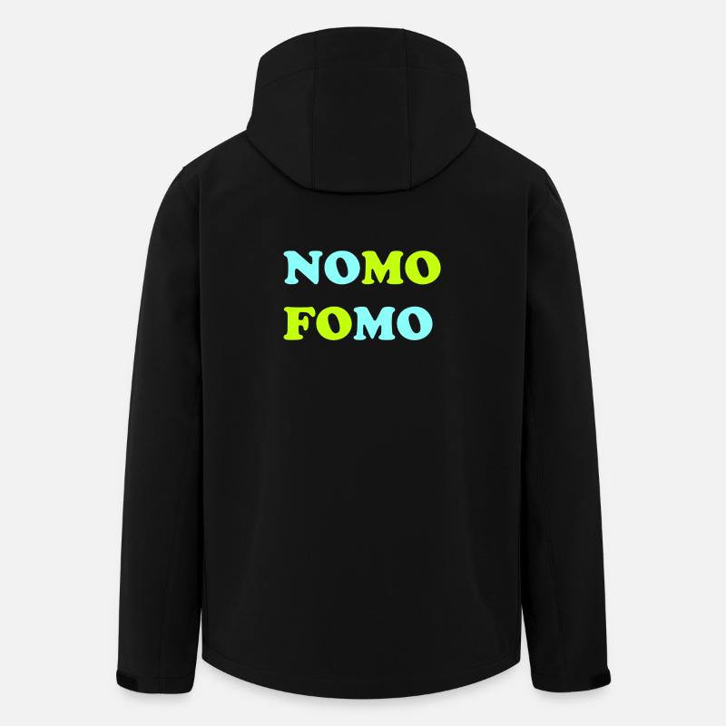 FOMO Peur de manquer quelque chose - Veste softshell homme en polyester recyclé Stanley/Stella - noir