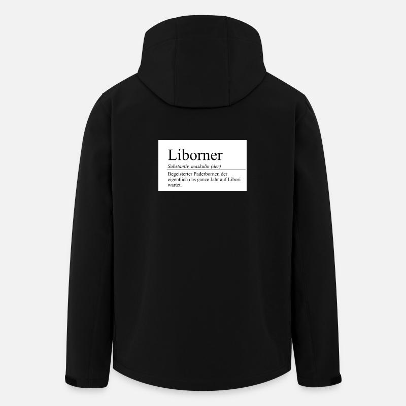 liborner - Recycelte Männer Softshell-Jacke von Stanley/Stella - Schwarz