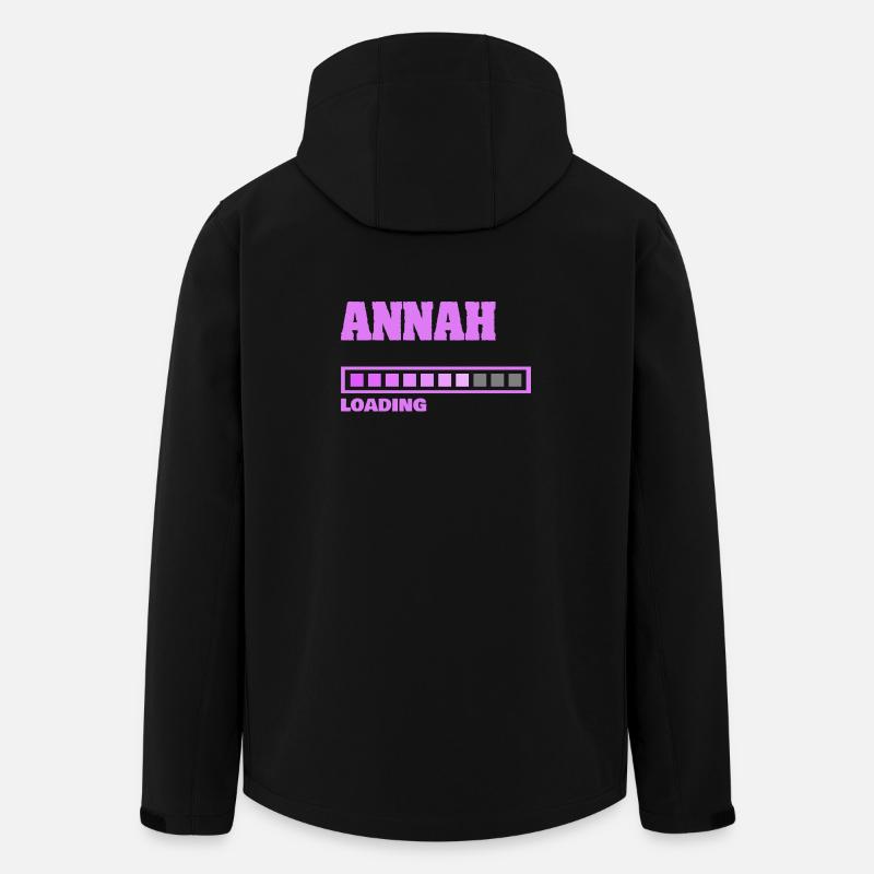 Annah - Veste softshell homme en polyester recyclé Stanley/Stella - noir