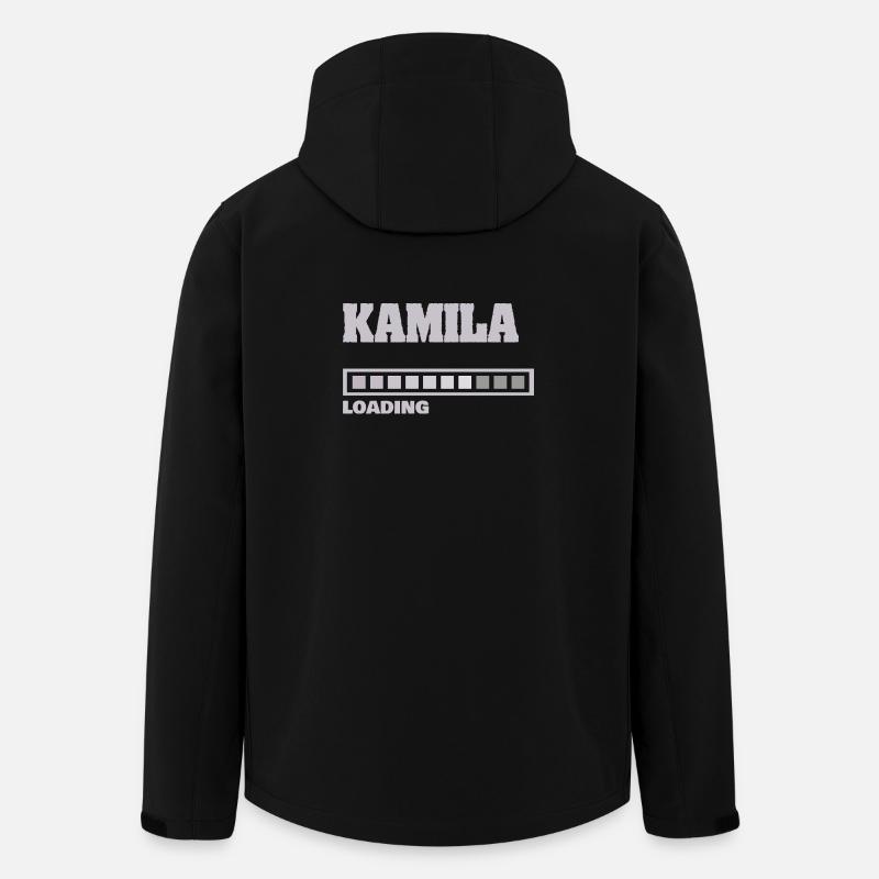 Kamila - Veste softshell homme en polyester recyclé Stanley/Stella - noir