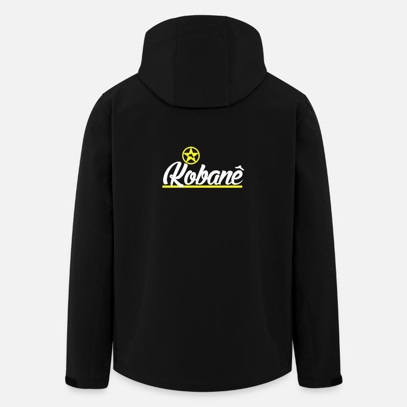 Kobane - Recycelte Männer Softshell-Jacke von Stanley/Stella - Schwarz