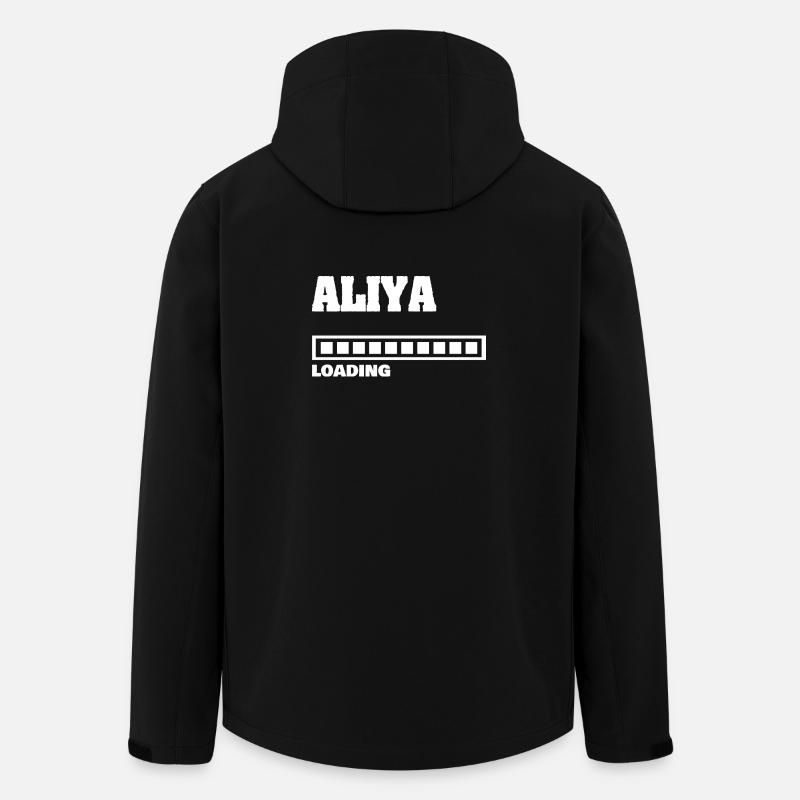 Geburt Aliya - Recycelte Männer Softshell-Jacke von Stanley/Stella - Schwarz