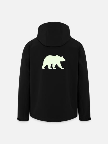 grizzly_baer- - Men’s Recycled Softshell Jacket by Stanley/Stella - black