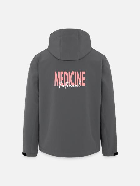 Don Médecin Médecin Interne - Veste softshell homme en polyester recyclé Stanley/Stella - noir