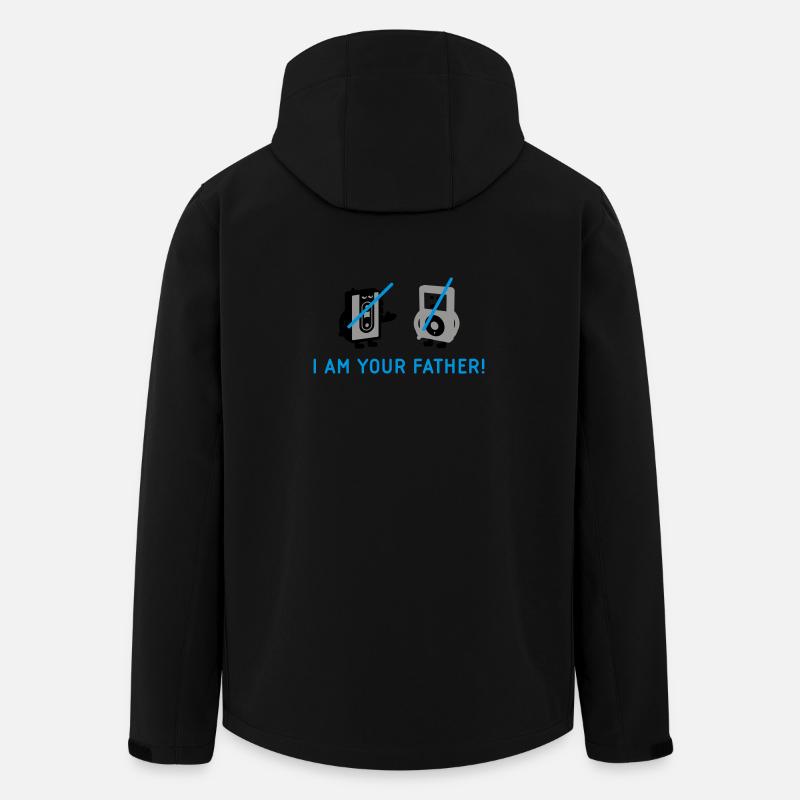 darth vader vs pod - Men’s Recycled Softshell Jacket by Stanley/Stella - black