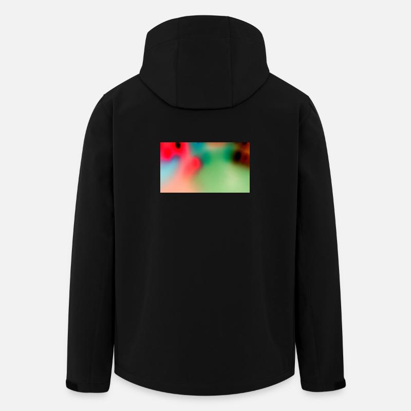 Happy Star - Recycelte Männer Softshell-Jacke von Stanley/Stella - Schwarz