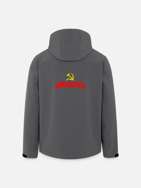 Bolshefit: Red Hammer Gym Tee - Men’s Recycled Softshell Jacket by Stanley/Stella - black