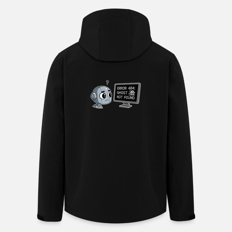 Error 404: Ghost Not Found - Recycelte Männer Softshell-Jacke von Stanley/Stella - Schwarz