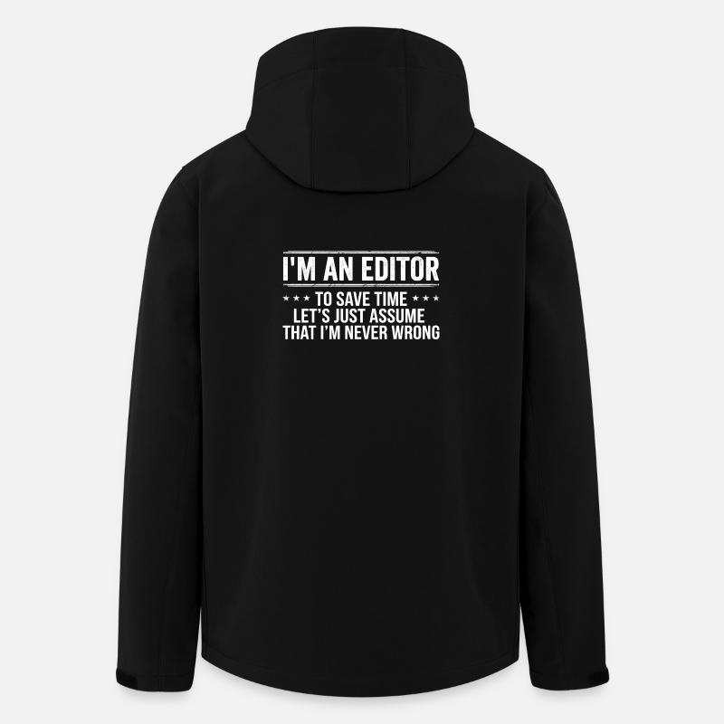 Éditeur Never Wrong Éditeurs Avis Édition Écriture - Veste softshell homme en polyester recyclé Stanley/Stella - noir