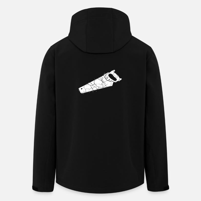 Outil Grunge Saw Fox Tail - Veste softshell homme en polyester recyclé Stanley/Stella - noir